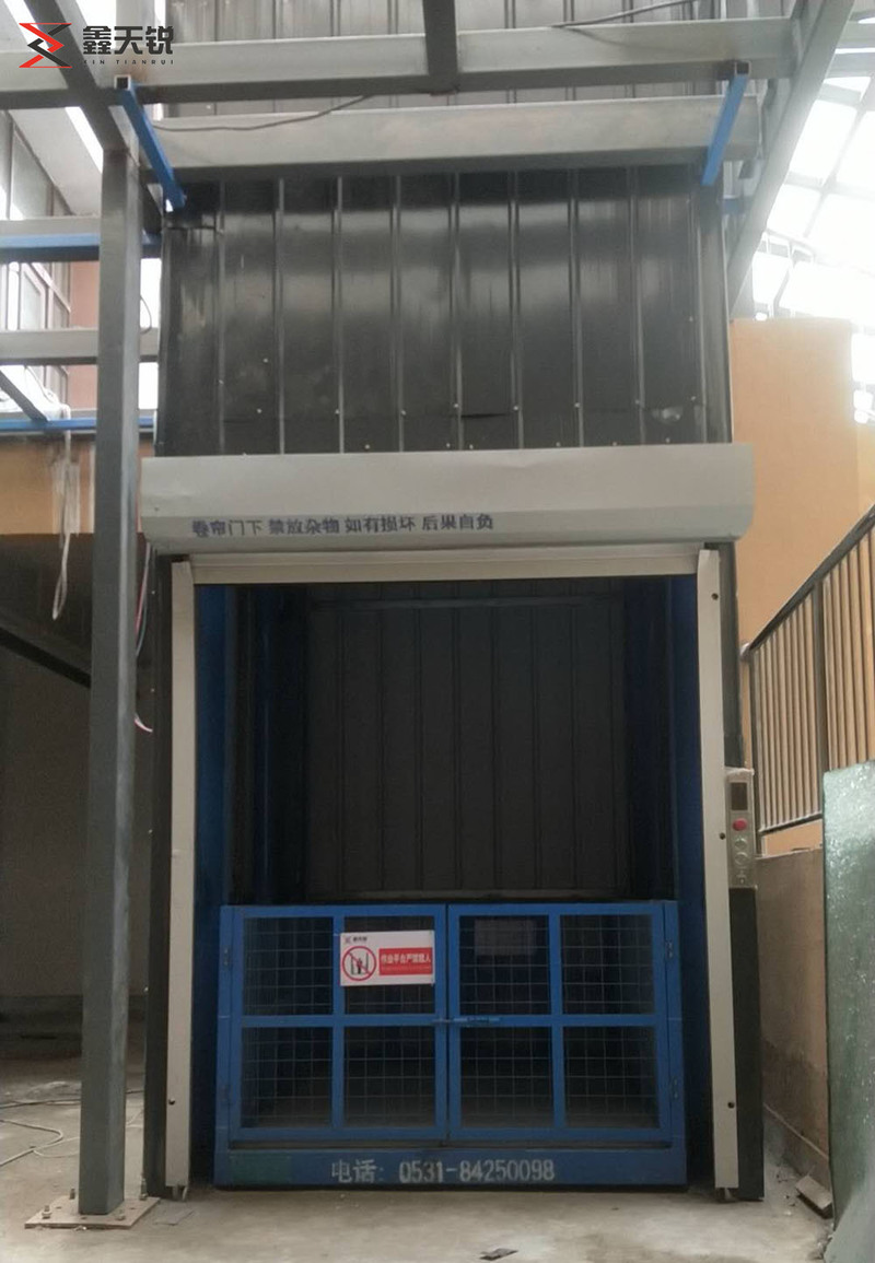 嘉兴双轨双缸液压货梯